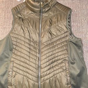 Michael Kors olive green 2x vest